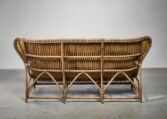Thumbnail for Viggo Boesen rattan sofa for Wengler