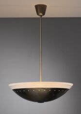 Gallery item 2 for Harald Notini pendant for Böhlmarks, Chandeliers & Pendants, Sweden, 1940s