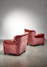 Gallery item 2 for Pair of Carl-Johan Boman chairs, Lounge Chairs, Finland, 1940s