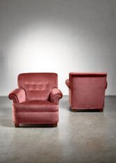 Gallery item 4 for Pair of Carl-Johan Boman chairs, Lounge Chairs, Finland, 1940s