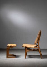 Gallery item 3 for Studio crafted lounge chair with ottoman, Lounge Chairs, United States, 1960s