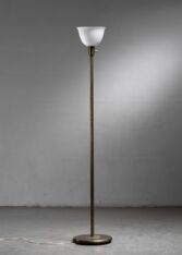 Thumbnail for Böhlmarks brass floor lamp