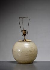 Thumbnail for Corona crackle glass table lamp