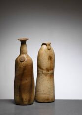Thumbnail for Pair of Franco Agnese ceramic bottles