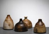 Thumbnail for Set of 4 Franco Agnese ceramic vases