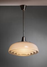 Gallery item 2 for Böhlmarks glass pendant lamp, Chandeliers & Pendants, Sweden, 1940s