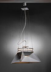 Gallery item 2 for Umberto Riva Bunker pendant, Chandeliers & Pendants, Italy, 1960s