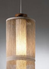 Gallery item 3 for Jute ceiling lantern, Chandeliers & Pendants, Sweden, 1960s