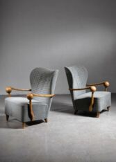 Thumbnail for Pair of Finnish Modern lounge chairs