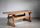 Gallery item 2 for Wooden work or dining table, Dining tables, Sweden, Late 19th Century