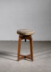 Gallery item 2 for Adjustable Danish Modern stool, Stools, Denmark, 1940s