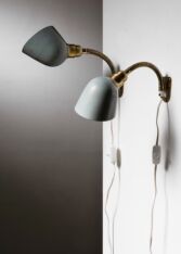 Gallery item 3 for Pair of Bertil Brisborg wall lamps for Nordiska Kompaniet, Wall lamps, Sweden, 1950s