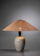 Gallery item 2 for Helena Tynell ceramic table lamp, Table Lamps, Finland, 1940s