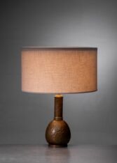 Gallery item 2 for Evan Jensen bronze table lamp, Table Lamps, Denmark, 1930s