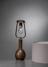 Gallery item 3 for Evan Jensen bronze table lamp, Table Lamps, Denmark, 1930s