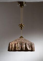 Gallery item 2 for Height-adjustable pendant, Chandeliers & Pendants, Austria, 1920s
