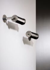 Gallery item 2 for Nickel-plated wall lamps, Wall lamps, Denmark, 1930s