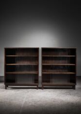 Gallery item 3 for Pair of bookcases with glass doors, Shelves, Sweden, 1930s