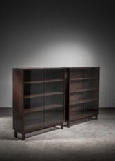 Gallery item 2 for Pair of bookcases with glass doors, Shelves, Sweden, 1930s