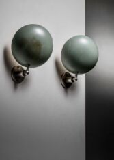 Gallery item 2 for Pair of Böhlmarks wall lamps, Wall lamps, Sweden, 1930s