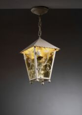 Gallery item 2 for Art Deco lantern lamp, Chandeliers & Pendants, Sweden, 1940s