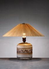 Gallery item 2 for Kauklahti Glassworks table lamp, Table Lamps, Finland, 1940s