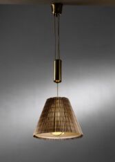 Gallery item 3 for Lisa Johansson-Pape height-adjustable pendant, Chandeliers & Pendants, Finland, 1940s