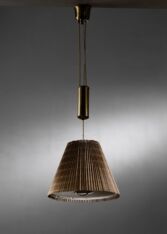 Gallery item 2 for Lisa Johansson-Pape height-adjustable pendant, Chandeliers & Pendants, Finland, 1940s