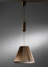 Gallery item 4 for Lisa Johansson-Pape height-adjustable pendant, Chandeliers & Pendants, Finland, 1940s