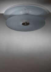 Gallery item 2 for Finnish Modern glass ceiling lamp, Flush mounts, Finland, 1930s