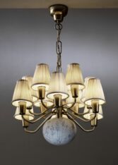 Gallery item 2 for Hans Bergström chandelier, Chandeliers & Pendants, Sweden, 1940s