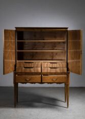 Gallery item 3 for Alfred Ehrlin intarsia cabinet, Cabinets, Sweden, 1940s