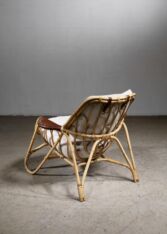 Gallery item 2 for Lasse Ollinkari rattan chair, Lounge Chairs, Finland, 1950s