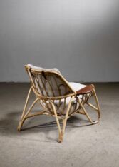Gallery item 3 for Lasse Ollinkari rattan chair, Lounge Chairs, Finland, 1950s