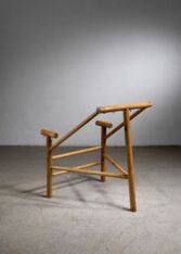 Gallery item 2 for Lina Bo Bardi Tripé chair, Lounge Chairs, Brazil, 1940s