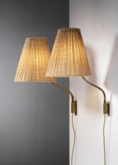 Gallery item 2 for Pair of Lisa Johansson-Pape wall lamps, Wall lamps, Finland, 1940s