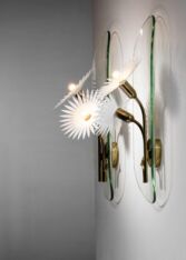 Thumbnail for Pair of Pietro Chiesa wall lamps for Fontana Arte