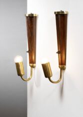 Gallery item 2 for Pair of Scandinavian Modern wall lamps, Wall lamps, Sweden, 1940s