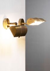 Gallery item 3 for Pair of brass Böhlmarks wall lamps, Wall lamps, Sweden, 1940s
