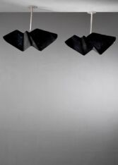 Gallery item 3 for Pair of large ceiling lamps, Chandeliers & Pendants, Sweden, 1950s