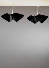Gallery item 4 for Pair of large ceiling lamps, Chandeliers & Pendants, Sweden, 1950s