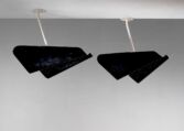 Thumbnail for Pair of large ceiling lamps