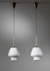 Gallery item 2 for Pair of ASEA pendant lamps, Chandeliers & Pendants, Sweden, 1950s