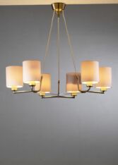 Gallery item 4 for Hans Bergström chandelier, Chandeliers & Pendants, Sweden, 1950s