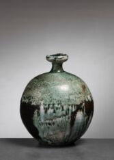 Gallery item 2 for Green ceramic vase, Ceramics