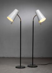 Gallery item 2 for Pair of Yki Nummi floor lamps for Orno, Floor Lamps, Finland, 1950s