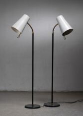 Thumbnail for Pair of Yki Nummi floor lamps for Orno