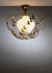 Gallery item 2 for Rare Hans Bergström pendant, Chandeliers & Pendants, Sweden, 1940s