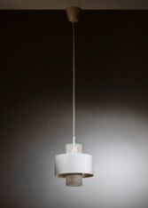 Gallery item 2 for Böhlmarks metal pendant, Chandeliers & Pendants, Sweden, 1950s