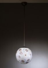 Gallery item 2 for Taito hand-painted pendant lamp, Chandeliers & Pendants, Finland, 1940s
